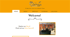 Desktop Screenshot of ludwigscenterstagecafe.com